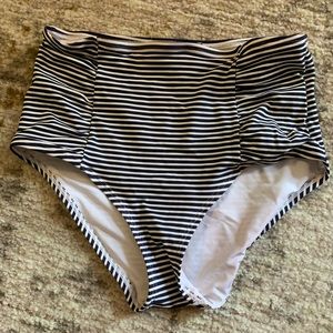 Aerie High waisted swim bottoms